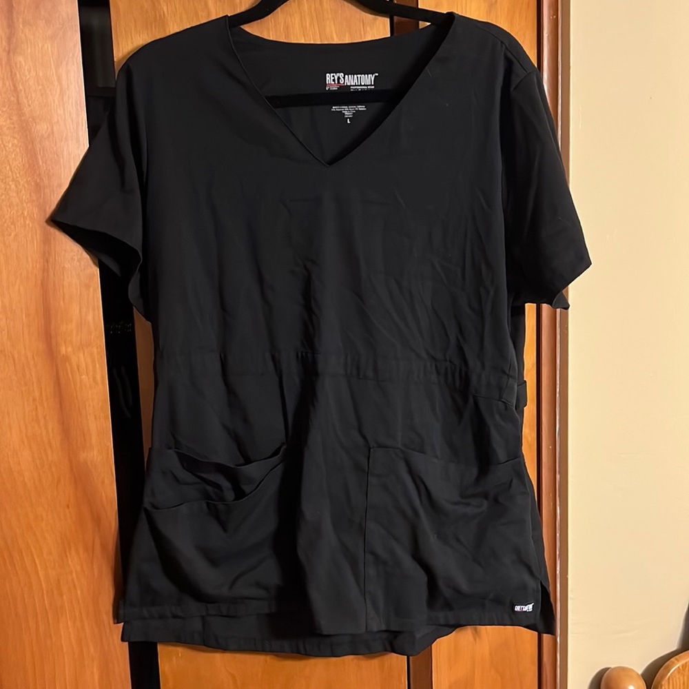 Barley worn greys anatomy scrubs